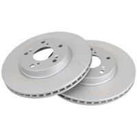 2 Brake Discs Vented Ø 282 mm 23 mm A.B.S. for...