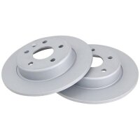 2 Brake Discs solid Ø 264 mm 10 mm A.B.S. for e.g....