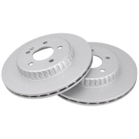 2 Brake Discs Vented Ø 300 mm 22 mm A.B.S. for...