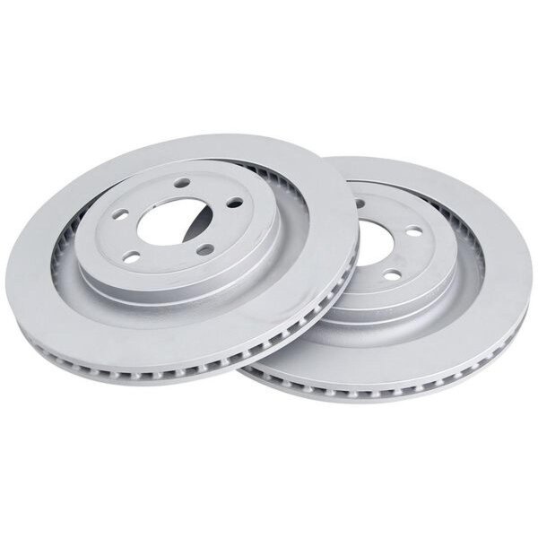 2 Brake Discs Vented Ø 330 mm 25 mm A.B.S. for e.g. FORD Mustang