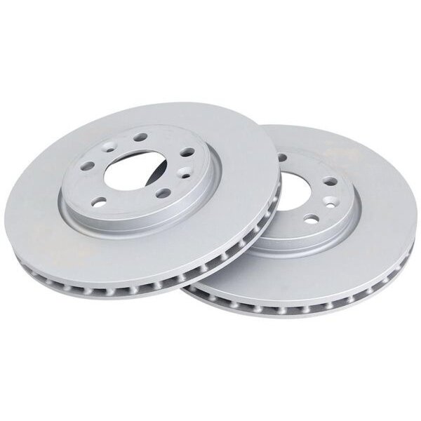 2 Brake Discs Vented Ø 296 mm 26 mm A.B.S. for e.g. ALPINE A110