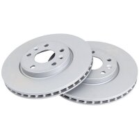 2 Brake Discs Vented Ø 296 mm 26 mm A.B.S. for...