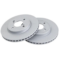 2 Brake Discs Vented Ø 252 mm 20 mm A.B.S. for...