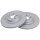 2 Brake Discs Vented Ø 340 mm 20 mm A.B.S. for e.g. POLESTAR Polestar 2