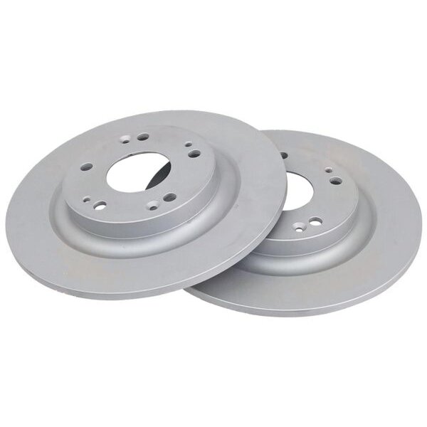 2 Brake Discs solid Ø 282 mm 10 mm A.B.S. for e.g. HONDA Civic