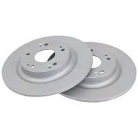 2 Brake Discs solid Ø 282 mm 10 mm A.B.S. for e.g....