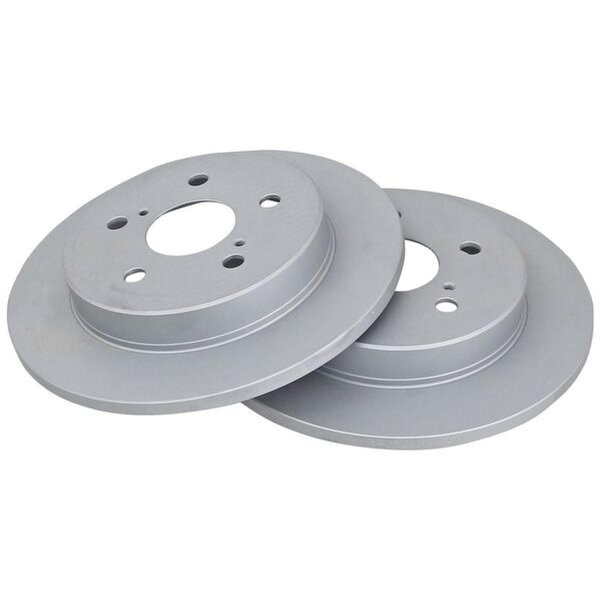 2 Brake Discs solid Ø 281 mm 12 mm A.B.S. for e.g. LEXUS ES