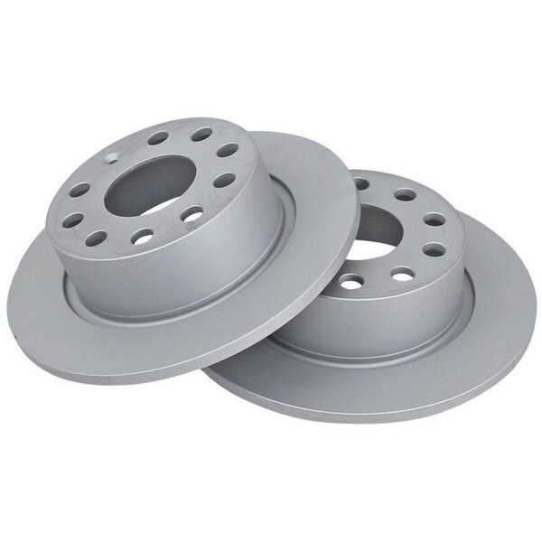2 Bremsscheiben voll Ø 253 mm 10 mm A.B.S. für u.a. SKODA Octavia III