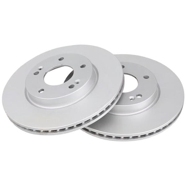 2 Brake Discs Vented Ø 280 mm 22 mm A.B.S. for e.g. HYUNDAI Ioniq