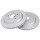 2 Brake Discs Vented Ø 315 mm 23 mm A.B.S. for e.g. CADILLAC CTS Sport