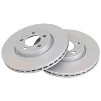 2 Brake Discs Vented Ø 276 mm 24 mm A.B.S. for...