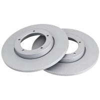 2 Brake Discs solid Ø 282 mm 12.7 mm A.B.S. for...