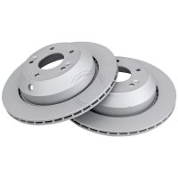 2 Brake Discs Vented Ø 314 mm 18 mm A.B.S. for...