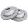 2 Brake Discs Vented Ø 314 mm 18 mm A.B.S. for e.g. KIA Sorento