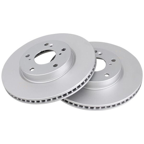 2 Brake Discs Vented Ø 282 mm 23 mm A.B.S. for e.g. HONDA Civic