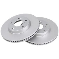 2 Brake Discs Vented Ø 282 mm 23 mm A.B.S. for...