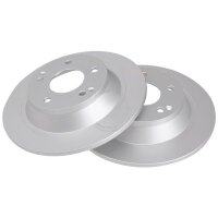 2 Brake Discs solid Ø 284 mm 10 mm A.B.S. for KG...