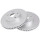 2 Brake Discs Vented Ø 294 mm 28 mm A.B.S. for e.g. SUBARU Legacy