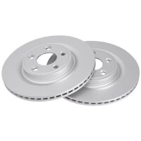 2 Brake Discs Vented Ø 300 mm 20 mm A.B.S. for...