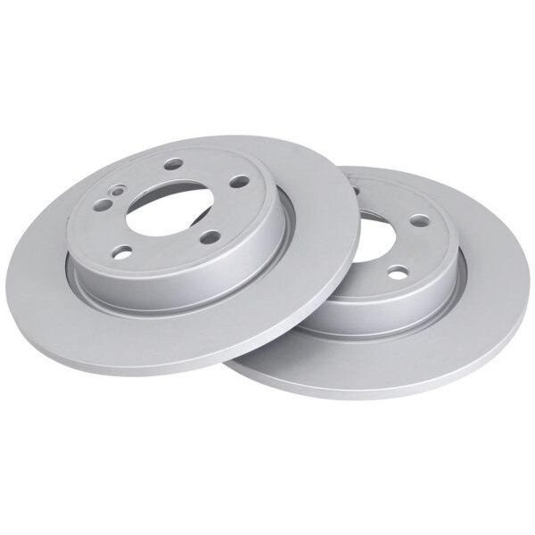 2 Brake Discs solid Ø 276 mm 11 mm A.B.S. for e.g. MERCEDES-BENZ A-Class