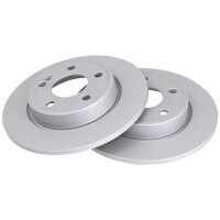 2 Brake Discs solid Ø 276 mm 11 mm A.B.S. for e.g....