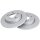 2 Brake Discs solid Ø 276 mm 11 mm A.B.S. for e.g. MERCEDES-BENZ A-Class