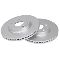 2 Brake Discs Vented Ø 295 mm 25 mm A.B.S. for...