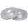 2 Brake Discs Vented Ø 295 mm 25 mm A.B.S. for e.g. MAZDA 3