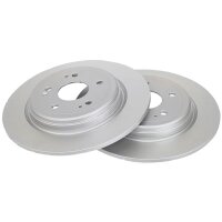 2 Brake Discs solid Ø 310 mm 10 mm A.B.S. for e.g....