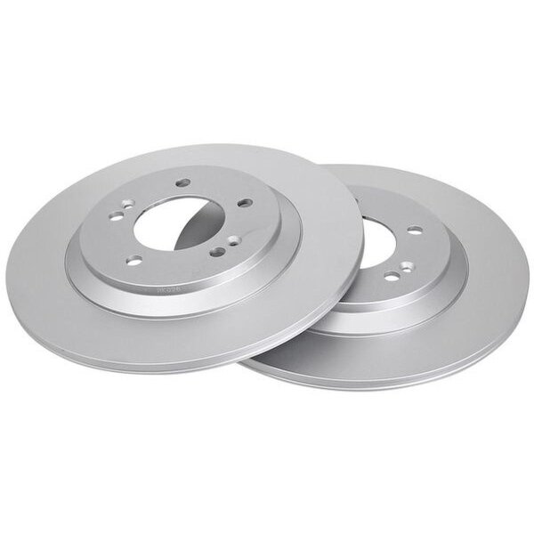 2 Brake Discs solid Ø 300 mm 12 mm A.B.S. for e.g. HYUNDAI i30
