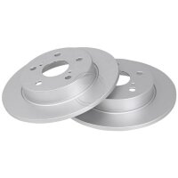 2 Brake Discs solid Ø 274 mm 10 mm A.B.S. for e.g....