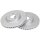 2 Brake Discs Vented Ø 312 mm 25 mm A.B.S. for e.g. AUDI A1