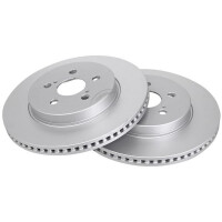2 Brake Discs Vented Ø 283 mm 22 mm A.B.S. for...