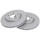 2 Bremsscheiben belüftet Ø 278 mm 25 mm A.B.S. für u.a. FORD Puma
