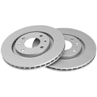 2 Brake Discs Vented Ø 266 mm 20.5 mm A.B.S. for...