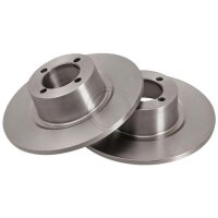 2 Brake Discs solid Ø 240 mm 10 mm A.B.S. for e.g....