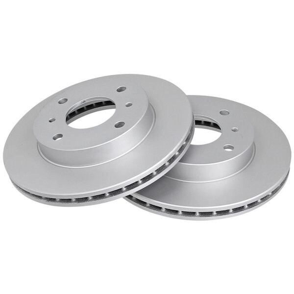 2 Brake Discs Vented Ø 257 mm 22 mm A.B.S. for e.g. NISSAN 200SX