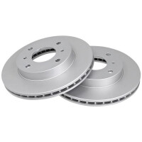 2 Brake Discs Vented Ø 257 mm 22 mm A.B.S. for...