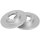 2 Brake Discs solid Ø 211 mm 10 mm A.B.S. for e.g. DAIHATSU Mira