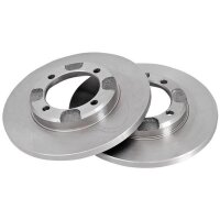 2 Brake Discs solid Ø 234 mm 13 mm A.B.S. for e.g....
