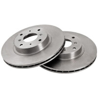 2 Brake Discs Vented Ø 285 mm 21 mm A.B.S. for...