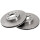 2 Brake Discs Vented Ø 285 mm 21 mm A.B.S. for e.g. HONDA Legend
