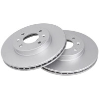 2 Brake Discs Vented Ø 256 mm 22 mm A.B.S. for...