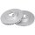 2 Brake Discs Vented Ø 300 mm 28 mm A.B.S. for e.g. CHRYSLER Crossfire