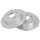 2 Brake Discs solid Ø 285 mm 15 mm A.B.S. for e.g. MERCEDES-BENZ M-Class