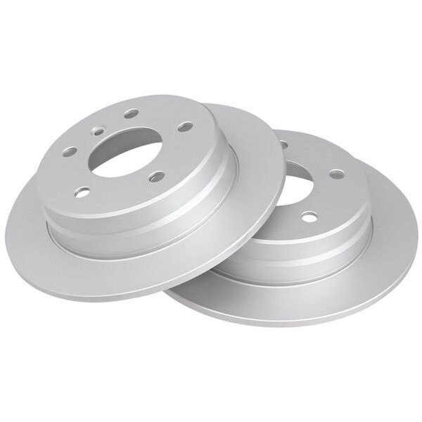 2 Brake Discs solid Ø 258 mm 8 mm A.B.S. for e.g. MERCEDES-BENZ A-Class