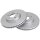 2 Brake Discs Vented Ø 297 mm 28 mm A.B.S. for e.g. MAZDA 6