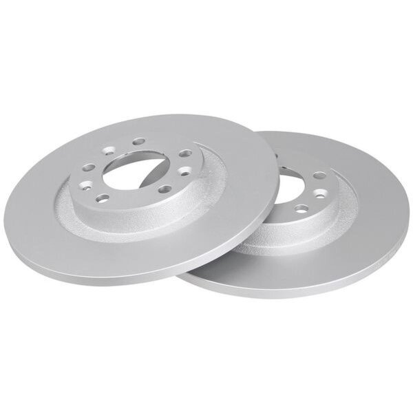 2 Brake Discs solid Ø 290 mm 12 mm A.B.S. for e.g. CITROËN C4 Grand Picasso