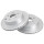 2 Brake Discs Vented Ø 278 mm 18 mm A.B.S. for e.g. SUBARU Forester