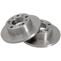 2 Brake Discs solid Ø 256mm 16mm A.B.S. for...